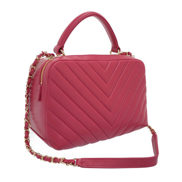 Chanel Bag 2WAY Stitch Bowling V - Picture 1 of 9